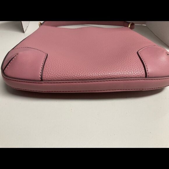 NINE WEST, small pink purse, 11X4X10, 7” strap, zipper closure - Picture 2 of 14